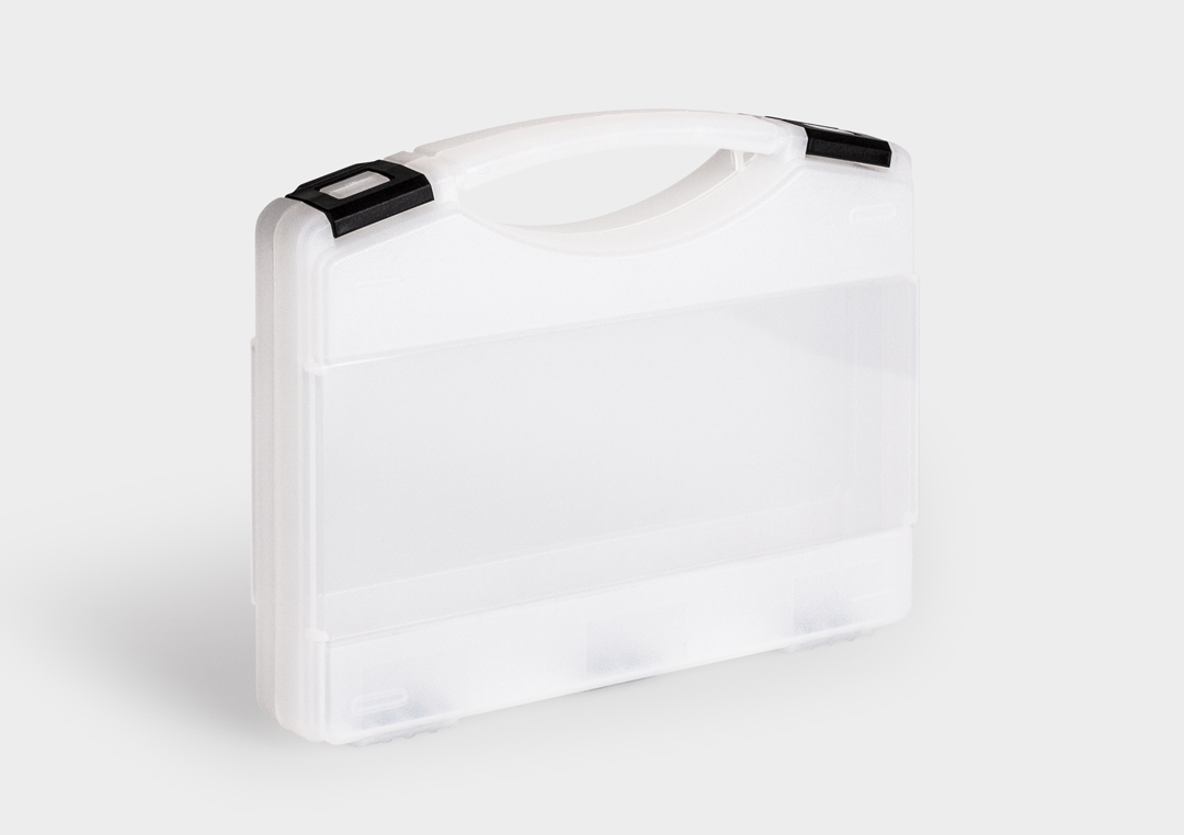 RoseCase ProTec: custodia in plastica di alta qualità per una protezione affidabile del prodotto.